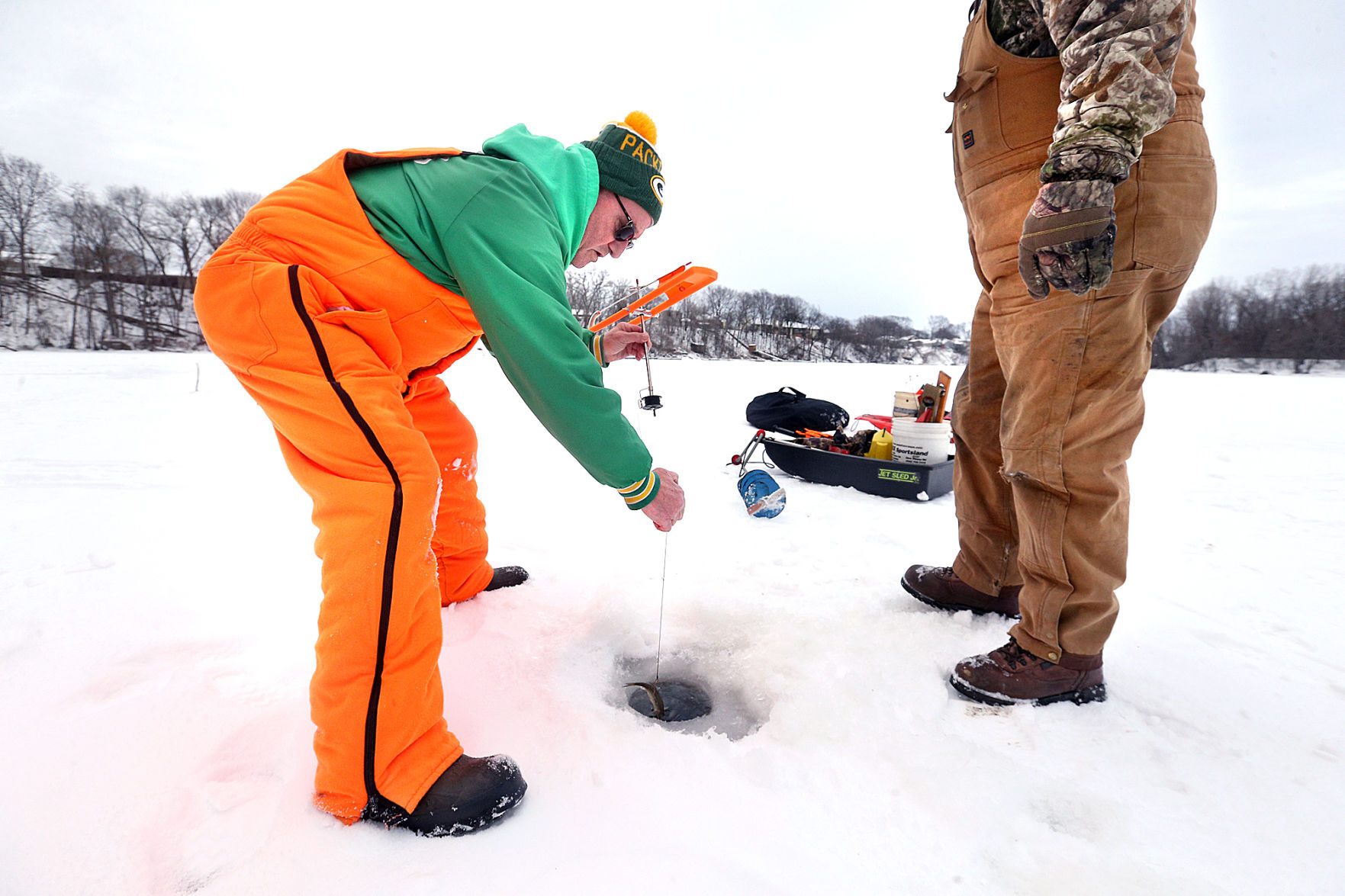 A day on the ice